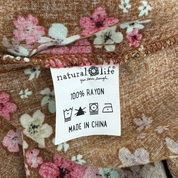 Natural Life Eliza Floral Maxi Dress Sleeveless Garden Feminine Women’s Size XL - Picture 8 of 11